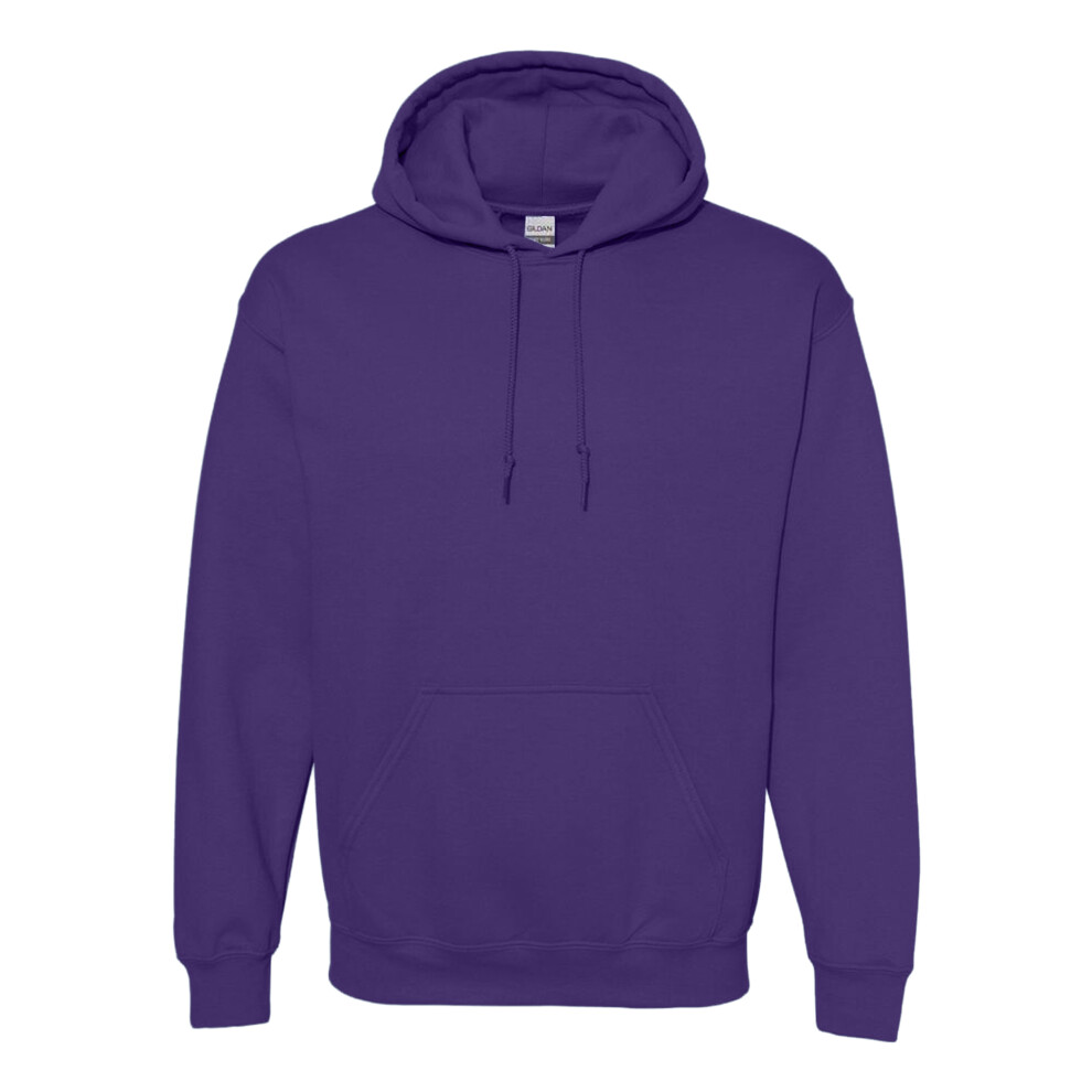 Gildan (S, Fan Dark ) Unisex Adult Heavy Blend Hoodie Purple