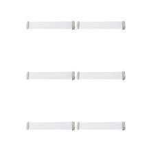 6X Snare Wire Snare Drum Wire Strings Straps Snare Drum Accessories 20 Strands Steel for Snare Drums Replacement 14In