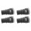 4PCS Heater Hose Connector for  Focus 2L 2012-2016,Escape  2.0L 2013-2016,EcoBoost 2013-2016,Replace 1495393 1