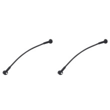 2X 65706-60021 Tailgate Wire Limit Cable Strap for LandCruiser 100 105 Series UZJ HDJ FZJ 1998-2007