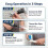 PVC Pipe Threading Kit, Integrating Internal and External Pipe Threading Tools, Suitable for PVC/Plastic Pipes,Threading 9