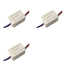 3X LED Driver for Cabinet Lamp Constant Current Constant Voltage AC100-240V to DC12V 6W Power Supply 500mA Low Voltage