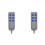 2X SK-04 Lift Chair Hand Controller IP66 Lifting Bed Remote Control Electric Push Rod Controller with 8 Pin 9 Core Plug 1