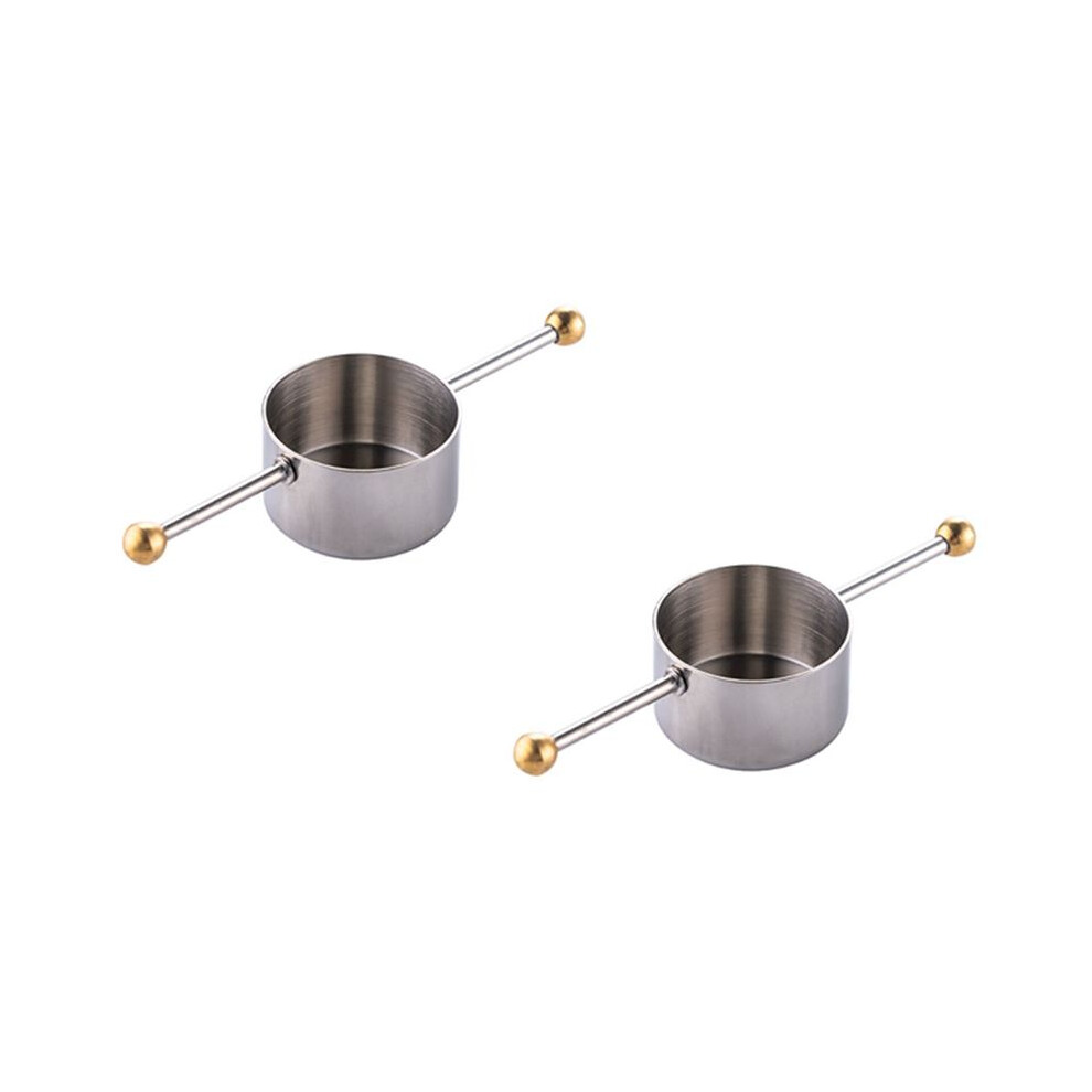 Measuring Cup Tools, Bar Measure Cocktail Jigger With Handle For Whisky Bar Tools Bar Accessories(2 Pcs) 6031399417685