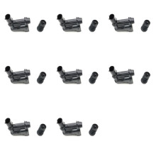 8X Fuel Tank Cap Spring Rebound Buckle Snap Outer Cover Filler Lid Motor for Macan 2014 -2021