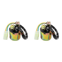 2X SND6073 Solenoid Relay for ATV 300 350 400 420 500 Rancher 35850-HM7-000 35850-HN0-671