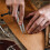 Leather Chisel Set, Prong Diamond Lacing Stitching Chisel Hole Punches Tool and Wing Divider for Leather Stitching 6
