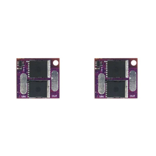 2X 60A No Voltage Limit Ideal Diode Module Anti Backflooding Anti Reverse Connection Diode Two MOS No Ground Required