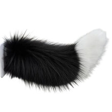 Fluffy Remote Control Electric Bicycle Tail Realistic Versatile Car Wagging Moving Tail Self-Adhesive Rechargeable