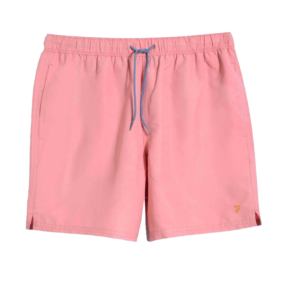 Farah (M, ) Mens Colbert Swim Shorts Pink