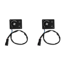 2X Car Air Parking Heater Remote Controller Switchs Board Park Heater Control Switchs Knob Air Heater Accessories