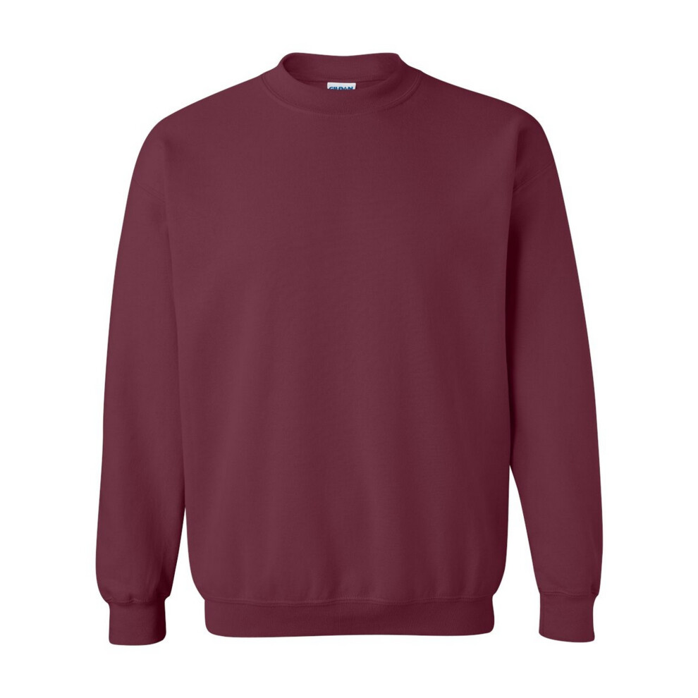 Gildan (3Xl, Maroon) Heavy Blend Unisex Adult Crewneck Sweatshirt Multicoloured