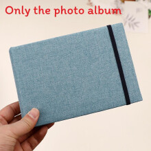 (Blue)Album photo 15x106 cm avec reliure ficelle pour souvenirs et cadeau utilisation déco