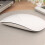 2X  Wireless Magic Mouse Silent Rechargeable Computer Mouse Slim Ergonomic PC Mice for  (White) 6
