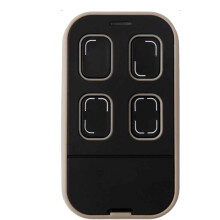 Télécommande Universelle pour Porte de Garage et Portail, avec Fonction Clonage, Programmable et Apprentissage, 4 Boutons, Multifréquence 433 MHz
