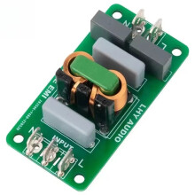 Nieuwe Voedingsfiltermodule met Ruisonderdrukking, Anti-Interferentie, 4A EMI-Filtering voor Wisselstroom, HiFi-Audiofiltering