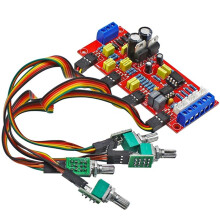 2.0 Eindversterker Toonregeling Frontpaneel High School Basregeling Hi-Fi NE5532 Frontmodule