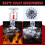 1set/10pcs Fire Sprinkler  - Copper Chrome, 1/2" NPT 155(68C) Pendent Type Spray, K80 Fast Response Automatic 3