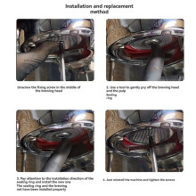 For Seal Rings, Group Seals,and EM69116,EM6900,EM6910,EM6910R,and EM8000 Accessories Coffee Machine Gasket