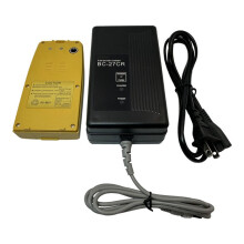 Total Station Battery and Charger Combo: BT-52QA Battery with BC-27CR Charger US Plug