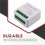 Module D'Interrupteur Intelligent Tuya Wifi 16A  DIY Relais de Commande Bidirectionnelle Contrôle à Distance par Application Compatible avec pour 2
