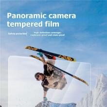 For Osmo 360 Camera Tempered Glass Film with PC Lens Guards Protector Cover for Osmo 360 Accessories