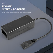 12V+5V AC Adapter Hard-Disk Power Supply For Hard Disk Drive Black