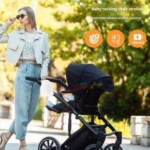 Cochecito Mecedor Automático para Bebés, Columpio para Bebés, Relajante para Dormir con Ruido , Agitador para Bebés, Dispositivo de