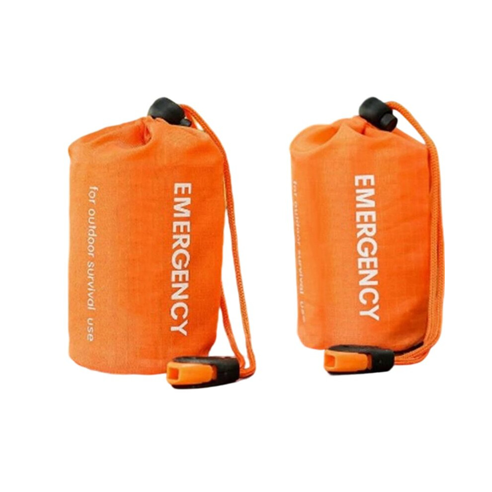 Portable Waterproof Emergency Survival Sleeping Bag Outdoor Edc Camping Gear Thermal Sack First Aid Rescue Kit Blanket 6032697244928