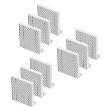 9er-Pack Filterersatzteile für für Essential Serie, Filter für 104 Vac, 105 Vac, 105 Combo, Q0120, Q0110