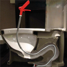 Toilet Snake Clog Remover 1.3 Meter Drain Clog Remover for Household Drain Cleaning and Sewer Maintenance