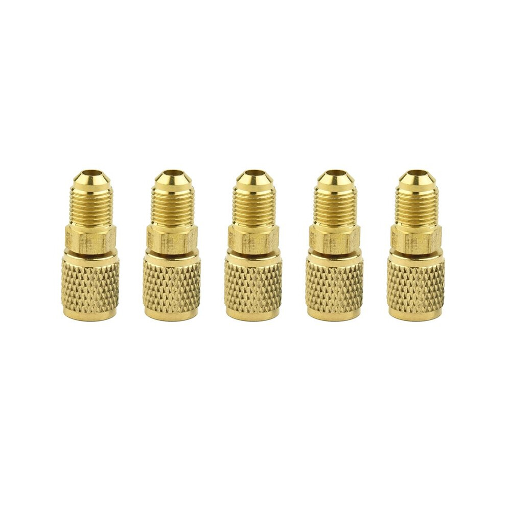 Adapter Male For Air Conditioning Refrigeration Systems Hose Vacuum Pump Couplers Mobile Parts R410a 5/16Xf1/4 Sae Parts 6031009819229