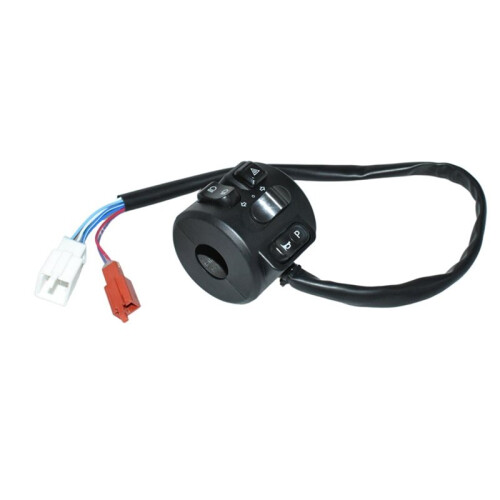 Handle Throttle Accelerator with Three Speed/Reverse/Parking/Horn/Light Function for E-Scooter Motorcycle Moped 1