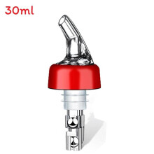 (Red)Chiusura Bottiglia Vino Con Controllo Flusso Liquore 30ml Per Decorazione Bar E Uso Festa