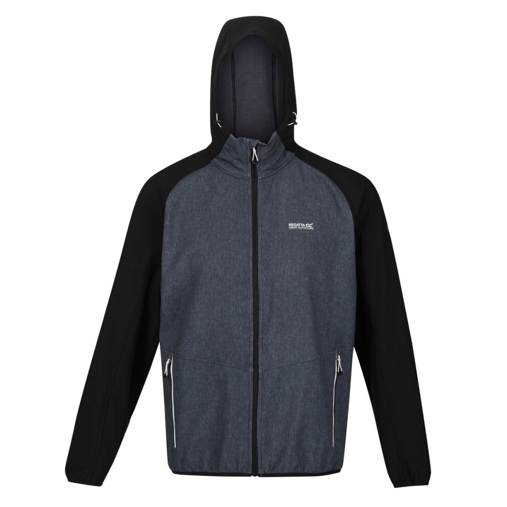 Regatta (Xxl, Ash Grey Marl/Black) Mens Arec Iii Jacket Black,Grey