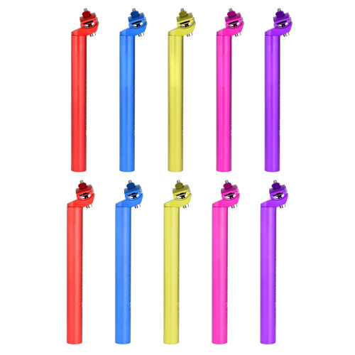 Pinces de tige de selle de bicyclettes de haute-30,9 rose 1