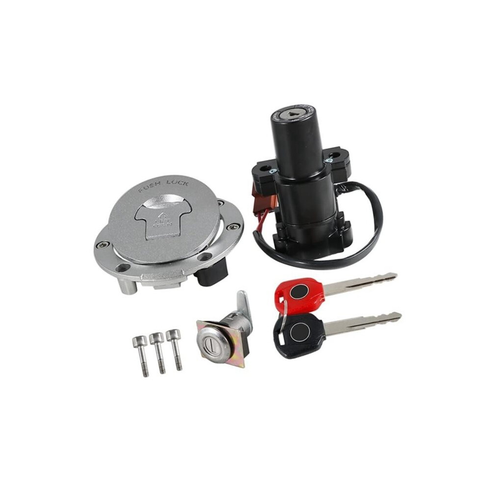 Motorcycle Ignition Fuel Tank Cap Lock Kit For Cbr600rr Cb1000 Cb1000r 35010-Mjc-A00 35010-Mfn-D00 6031386988907
