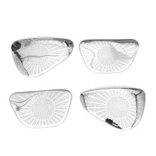 Cache-Haut-Parleur de Portière en Acier Inoxydable pour MXPB1 MXPJ1 2020-2023 - Accessoires de Style Automobile