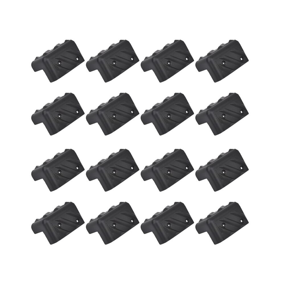16Pcs Speaker Cabinet Protector Corner Cover Decorative Guards Speaker Box Corners For Pa Amplifier Audio Rack 6033987340771