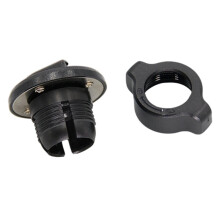 Suporte de Microfone Remoto Universal para Rádio Ham CB com Gancho de Montagem e Adaptador de Orifício de Bola Rotativa de 17mm