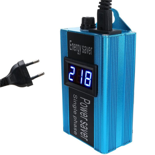 100KW Digital Electricity Optimizer Max Power Saver Saving Equipment House Electricity Saving Device EU Plug