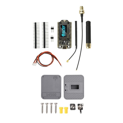 Meshtastic Heltec V4 SX1262 0.96inch OLED Solar Powered Mesh Network Low Power WiFi LoRa BLE Dev-Board B