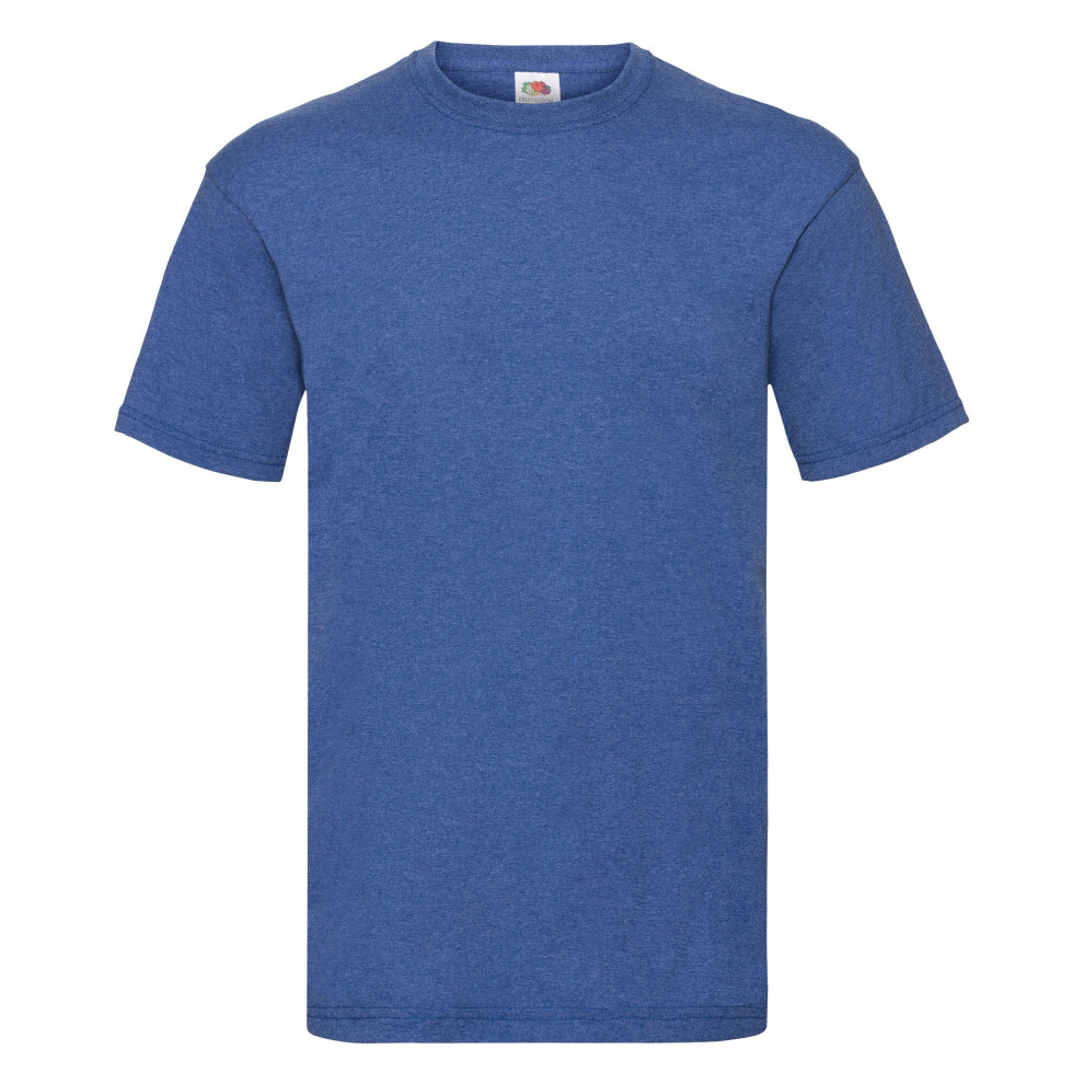 Fruit Of The Loom (M, Retro Heather Royal) Mens Valueweight Short Sleeve T-Shirt Multicoloured