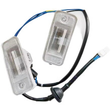 925013L000 Car Rear License Plate Light Assembly for Rondo Carens Azera 2013-
