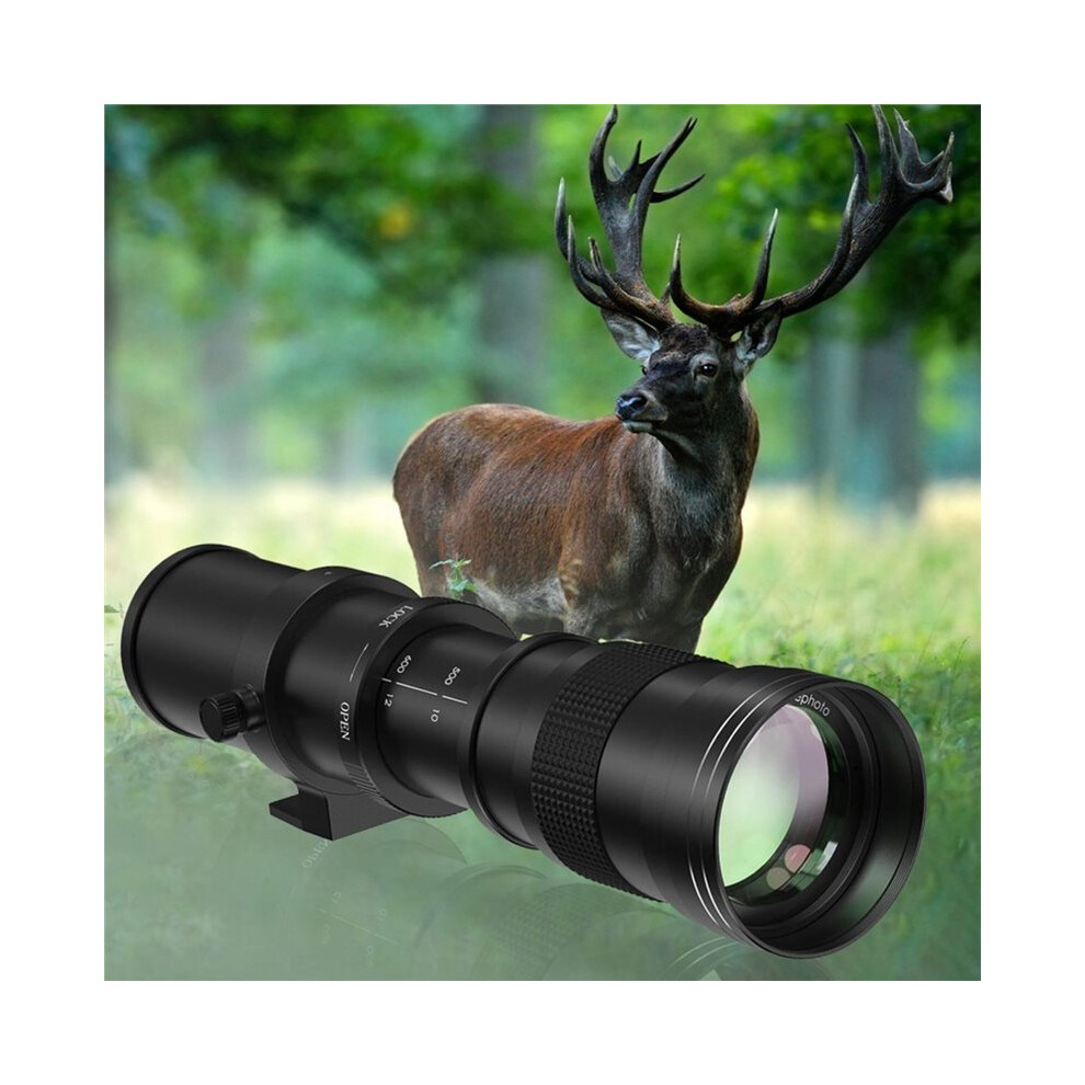 420-800Mm F/8.3 Telephoto Lens Zoom Slr Camera Lens For F-Mount Camera Black 6032963263929