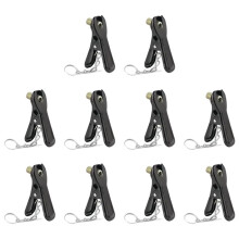 10 Stück Pumpenadapter-Düsen-Klemm-Luftdüse für  Schrader Ventil EV AV Inflator Clip Converter Fahrradzubehör