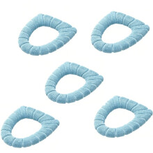 Weicher und Warmer Toilettensitzbezug, Waschbar, Dickere, Weiche Matte, Gestrickte, Wärmende Toilettenmatte