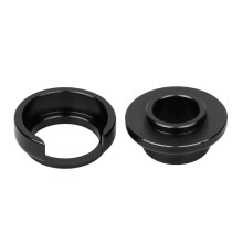 Black ABS Sensor Cover Wheel Spacer Set for Touring Street Glide 08-23
