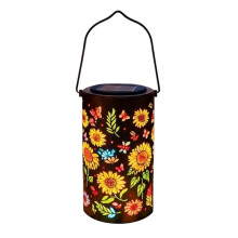 Lanternes Solaires Colorées D'Extérieur Étanches, Décoration de Jardin, Lumières Solaires LED en Forme de Tournesol Coloré