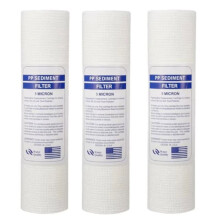 Système de Membrane D'Osmose Inverse Universel de 3 Pièces et Filtre de Sédimentation Domestique avec Noyau en Coton PP et Filtre Anti-Calcaire FOF
